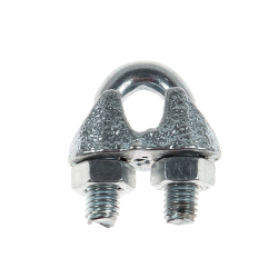 Brida zincata pentru legare cablu otel M5 6,5 mm SJZ0506 Index, SJZ0506 (set de 10 buc.)