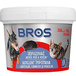 BROS - Caini si pisici repelent 350 ml + 100 ml extra