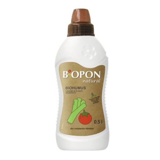 BIOPON B2292 – Biopon natural BioHumus legume/plante aromatice 0.5l B2292 Biopon natural BioHumus legume/plante aromatice 0.5l B2292 – BIOPON B2292