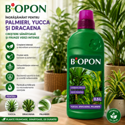 BIOPON ingrasamant pentru palmieri, yucca si dracaena 0,5 l B7558 BIOPON ingrasamant pentru palmieri, yucca si dracaena 0,5 l B7558
