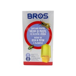 BROS 088 - capcana pentru viespi cu rezerva lichid 200 ml BROS 088 - capcana pentru viespi cu rezerva lichid 200 ml