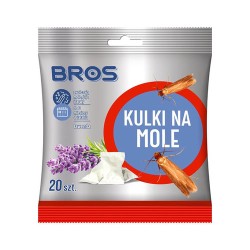BROS 203 - molii bile parfumate 20 buc lavanda BROS 203 - molii bile parfumate 20 buc lavanda