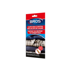 BROS 443 - capcana pentru molii pentru dulapuri si dressing-uri 3 luni BROS 443 - capcana pentru molii pentru dulapuri si dressing-uri 3 luni