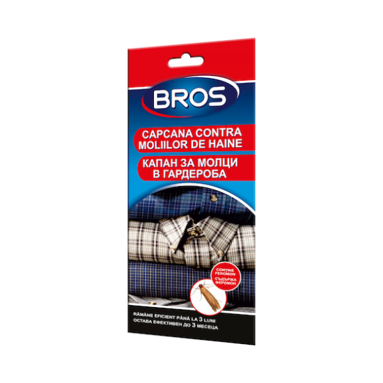 BROS - molii capcana pentru dulapuri si dressing-uri 3 luni B1611 – Bros B1611