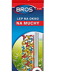 BROS - muste "fluturasi de geam" cu substanta activa 2buc/pach.