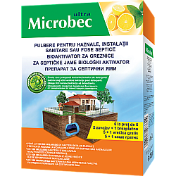 BROS - Microbec promo 6X25g instalatii sanitare,haznale,fose