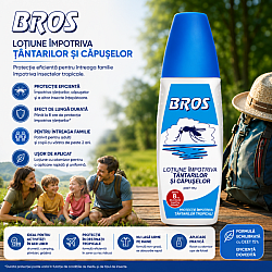 BROS - tantari si capuse lotiune (atomizor) 100 ml BROS - tantari si capuse lotiune (atomizor) 100 ml
