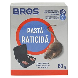 BROS - statie momeala cu pasta raticida 60 g