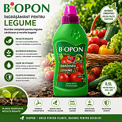 BIOPON ingrasamant pentru legume 0,5 l