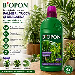 BIOPON ingras palmieri, yucca and dracaena 0,5 l