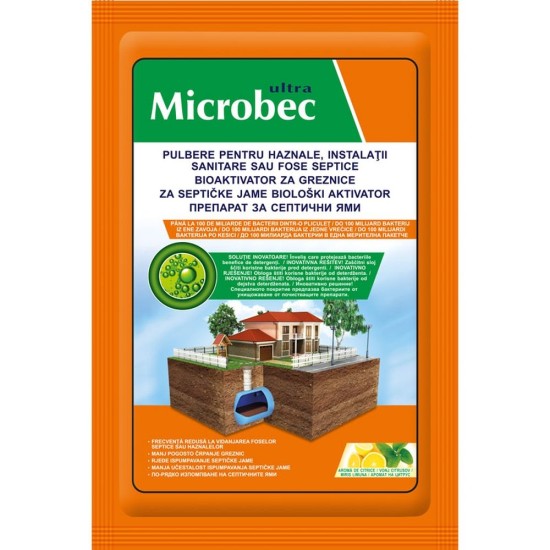 Bros B9977 – BROS - Microbec tratament fose septice eucalipt 25 g B9977 BROS - Microbec tratament fose septice eucalipt 25 g B9977 – Bros B9977