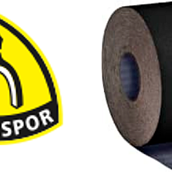 Rola abraziva pe suport de panza KL371X, granulatie G40, 10 mm x 50 m, KLINGSPOR KL371G40