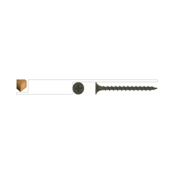 Surub autofiletant (negrese) pentru gips-carton pe lemn Wkret-met Klimas 3.5 25 mm, fosfatat, KSGD3525 (set de 100 buc.)