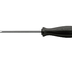 Surubelnita dreapta (lata) UNIOR 0.8 4.0 100 mm, otel cromat, maner din polipropilena U616346