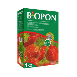 BIOPON 1060 - ingrasamant pentru capsuni si fragi 1 kg BIOPON 1060 - ingrasamant pentru capsuni si fragi 1 kg
