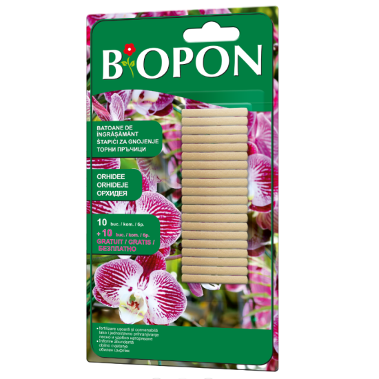 BIOPON ingrasamant orhidee sticks 10 pcs B3718 – BIOPON B3718