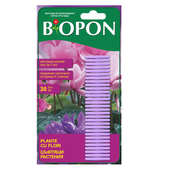 BIOPON ingrasamant plante cu flori sticks 30 pcs B7589 – BIOPON B7589