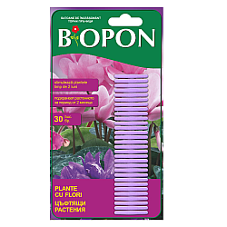 BIOPON ingrasamant plante cu flori sticks 30 pcs
