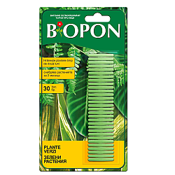 BIOPON ingrasamant plante verzi sticks 30 pcs BIOPON ingrasamant plante verzi sticks 30 pcs