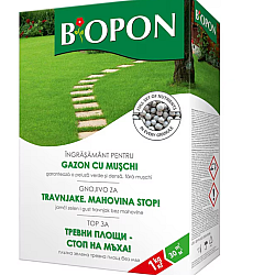BIOPON ingrasamant gazon cu muschi control 1 kg