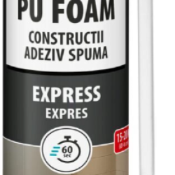 Spuma poliuretanica pentru polistiren BISON 60 secunde