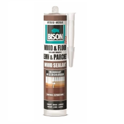 BISON Wood Sealant mastic pentru lemn merbau300ml BISON Wood Sealant mastic pentru lemn merbau300ml