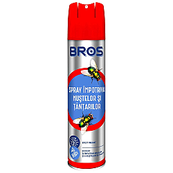 BROS - insecte zburatoare aerosol muste si tantari 520/400 ml
