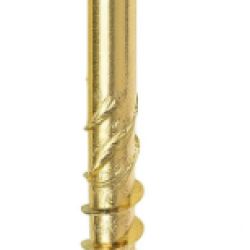 Surub dulgherie, cap plat saiba, otel zincat, 8x340mm, CT08340