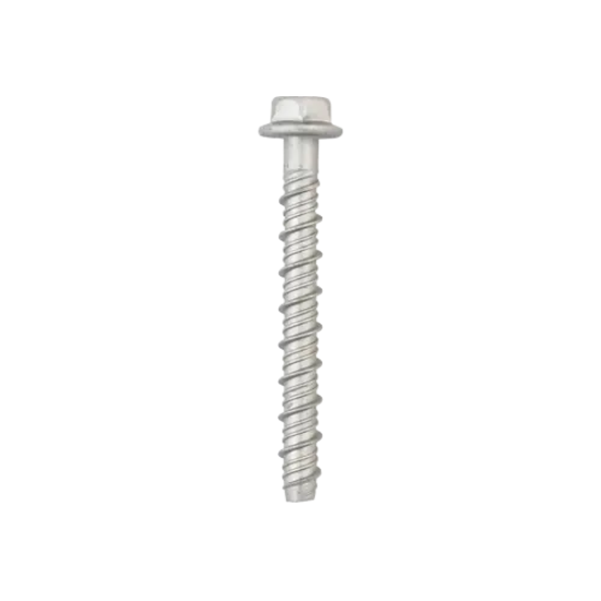 Surub pentru beton, din otel,zincat alb, cu cap hexagonal, M10x110mm – DOMAX PBW10110