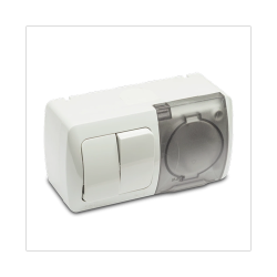 Eva-modul Comutator+priza cu CP cu Capac Pt Eva-modul Comutator+priza cu CP cu Capac Pt