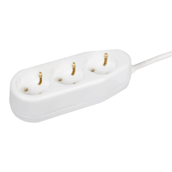 Prelungitor ceramic 3 m, 3 prize, cu CP, IPEE - PC33