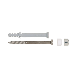 Set fixare obiecte sanitare ceramice cu diblu 8 mm si surub 6x65 mm, S 8 RD WCR, Fischer, 60570 (set de 25 buc.)