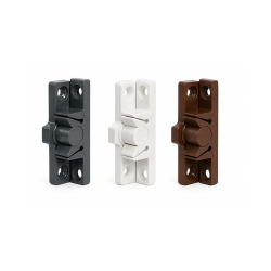 Inchizator PVC pentru rama plasa de insecte (Alb/Gri/Maro) - DUPLIFIX A002