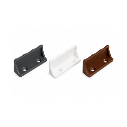 Maner PVC pentru rama plasa de insecte Alb Maro Gri - DUPLIFIX A004 Maner PVC pentru rama plasa de insecte Alb Maro Gri - DUPLIFIX A004