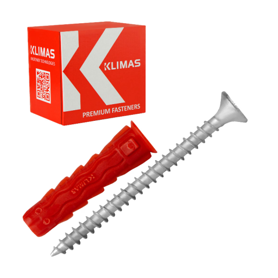 Diblu Universal cu Surub cap inecat 10X5/ 6x6, Klimas Wkret-met – Klimas SFXP10050060