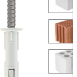 Diblu premium de fixare cu holsurub, cap hexagonal M10x100mm, Klimas Wkret-met, KPR10100K Diblu premium de fixare cu holsurub, cap hexagonal M10x100mm, Klimas Wkret-met, KPR10100K