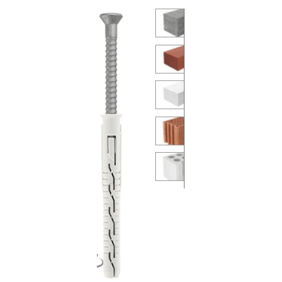 Diblu premium de fixare cu holsurub, cap inecat M10x100mm, Klimas Wkret-met – Klimas KPS10100S