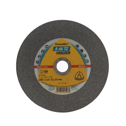 Disc de debitare Kronenflex A46 TZ Special pentru inox si otel, cu autoascutire, 180X1.6X22.23 mm, KLINGSPOR A4618