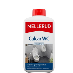 Soluție pentru îndepărtarea calcarului și depunerilor de pe vasele de toaletă, 1L - MELLERUD T0820