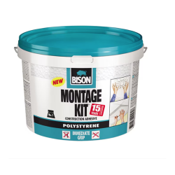 BISON Montagekit adeziv pentru polistiren 4kg, MKP4 BISON Montagekit adeziv pentru polistiren 4kg, MKP4
