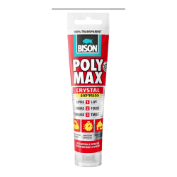 BISON Poly Max Cristal Express transparent MSpolimer 115g, PMET115
