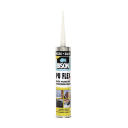 BISON PUFLEX etanseizant poliuretanic negru300ml, PUFLEX