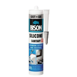 BISON Silicon Sanitar gri 280ml