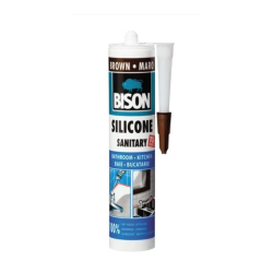 BISON Silicon Sanitar maro 280ml, SSM