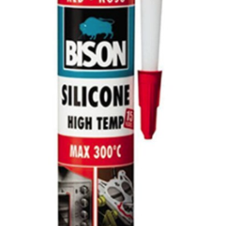 BISON Silicon rosu pentru temperatura (300grade) 280ml