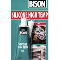 BISON Silicon rosu pentru temperatura 60ml BL
