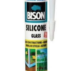 BISON Silicon transparent pt. sticla 280ml