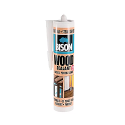 BISON Wood Sealant mastic pentru lemn stejardeschis 300ml, WOSD