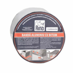 RINO Banda aluminiu cu bitum 1,1mmx75mmx10m