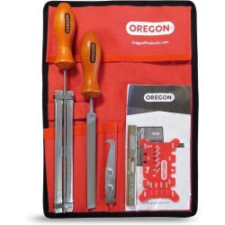 Kit întreținere lanț Oregon, cu pilă rotundă, 4.8 mm, 0.325 inch, 558550, 567350 Kit întreținere lanț Oregon, cu pilă rotundă, 4.8 mm, 0.325 inch, 558550, 567350